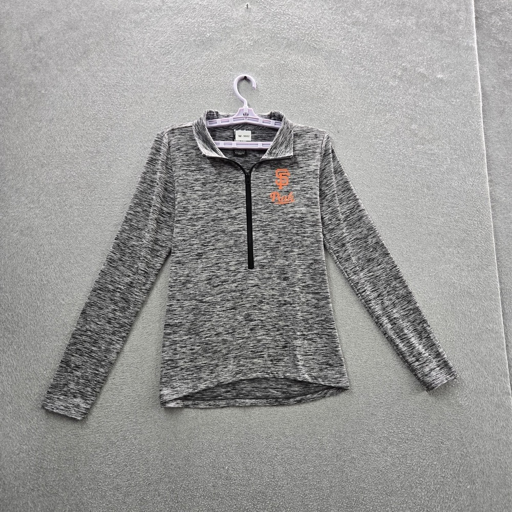 San Francisco Giants Women Sweatshirt M Gray PINK Victoria's Secret Team Name